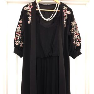 BOUTIQUE Kimono style open front jacket